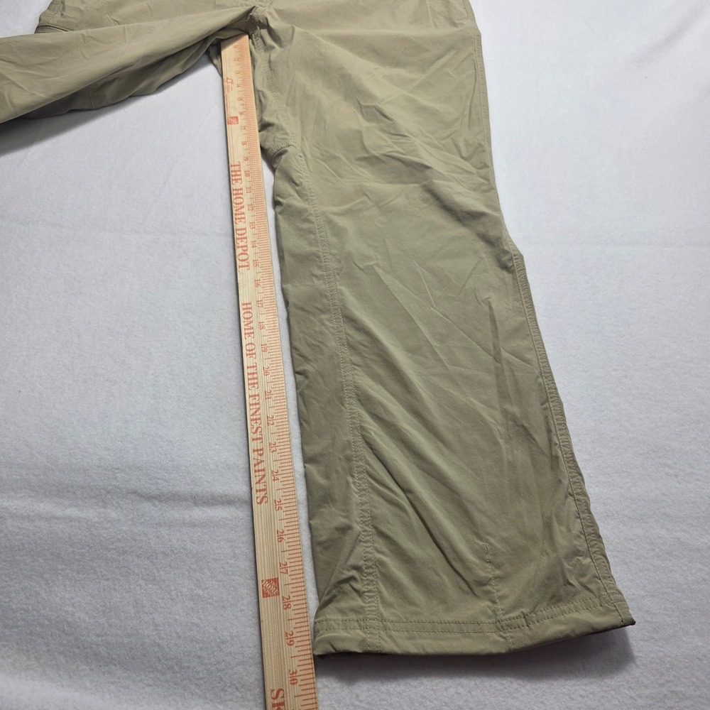 LL Bean Vista Camp Pants Womens 16 Regular Khaki Tan Hiking Outdoor 268919 - Picture 3 of 15